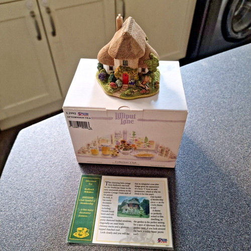 Lilliput lane afternoon tea - lane,