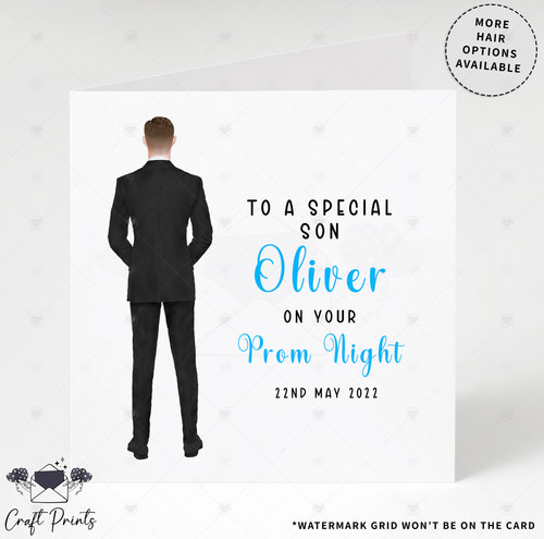 Personalised male prom night - prom,