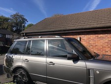 ROOF RAILS BARS BLACK ROOF RACK fits for RANGE ROVER VOGUE 2002-2012