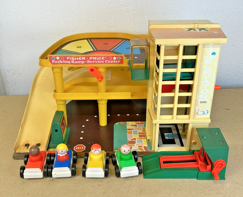 Vintage fisher price garage - price, 4