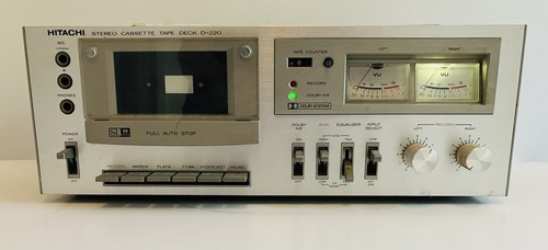 Hitachi 220 stereo cassette - d-220,