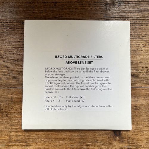 Ilford multigrade filters - ilford,