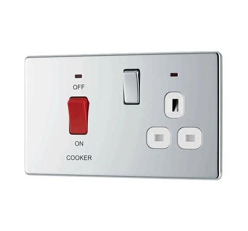 Cooker switch and kitchen plug
