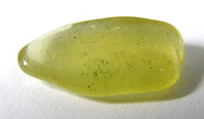 TINY GEMMY GOLDEN BERYL or HELIODOR TUMBLESTONE - 1.6 x 1.0 cms 1.14 gms  #3