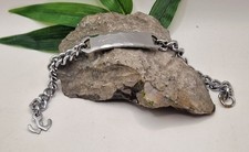 Men’s ID Bracelet Silver