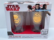 FUNKO Star Wars Pint Glass x 2