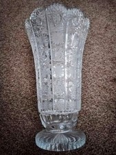 Bohemian Crystal Vase