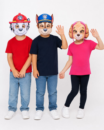 Paw patrol costume mask skye - paw,