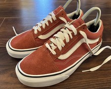 VANS old Skool Sneakers Trainers Burnt Orange Uk Size 5.5
