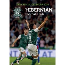2026 Calendar Hibernian FC Month to View A3 Football Official Product