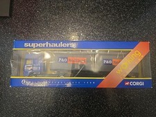 Corgi Superhaulers TY87004 Daf 95 Skeletal Trailer P&O Nedlloyd Model Die-cast