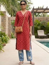Indian Women Bollywood Red