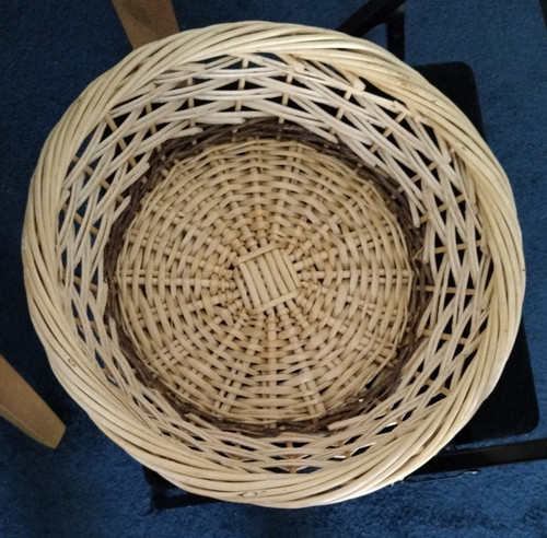 Round wicker weave - round, storage