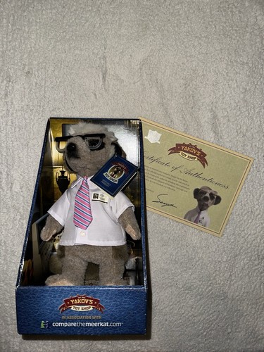 Sergei meerkat plush toy - sergei,