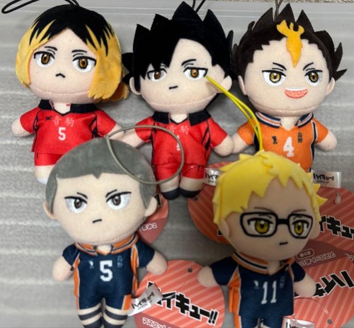 Haikyuu mascot plush - mascot, 5pc