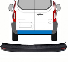 FORD TRANSIT CUSTOM, REAR