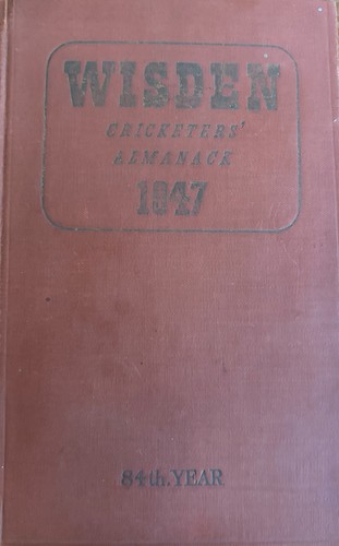 Wisden cricketers almanack - wisden,