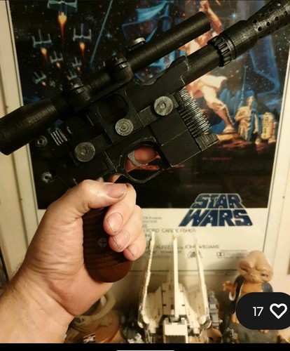 Star wars printed han - star,