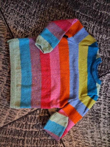 Hand knitted jumper - hand,
