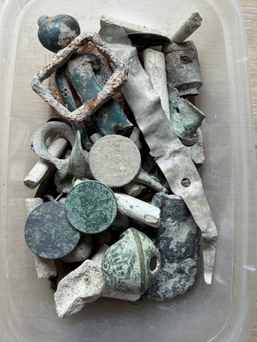 Metal detecting finds - metal,