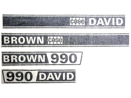 Decal set for david brown - decal,