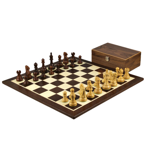 Inch chess set board - set,