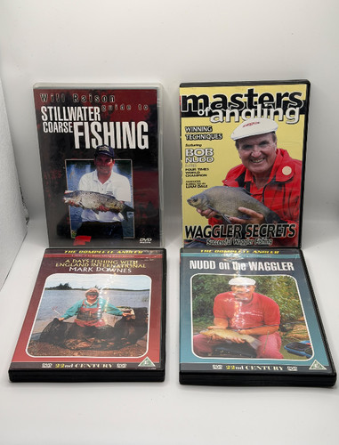 Job lot fishing dvds bob - lot, 4