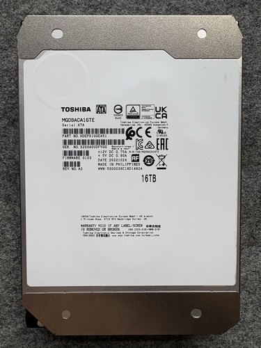 Toshiba 16tb hard drive hdd - hard,