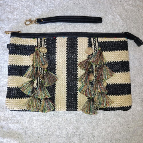 Aldo black beige striped - &,