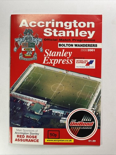 Accrington stanley bolton - accrington,