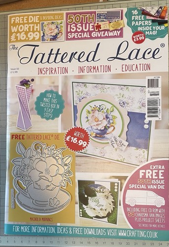 Tattered lace magazine issue - tattered,