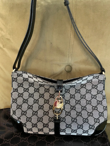 Gucci jackie canvas - o, gg