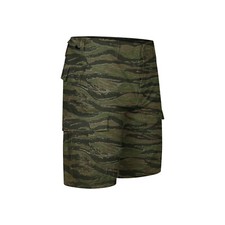 Army Short Combat Original Military Cut Off BDU M65 US Ripstop Tiger Stripe Camo