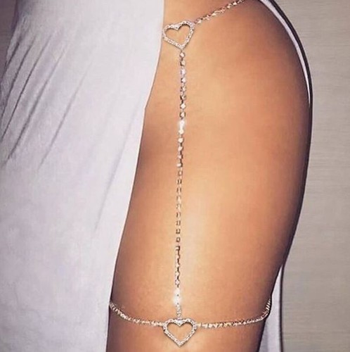 Sexy rhinestone heart - rhinestone,
