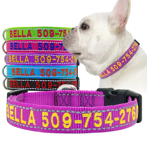 Embroidered personalized dog - embroidered,