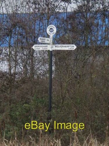 Photo 6x4 fingerpost for canal - 6x4,