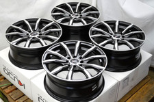 16x7 Black Wheels Rims 4 Lug