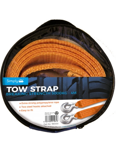 Tow rope not ton - rope,
