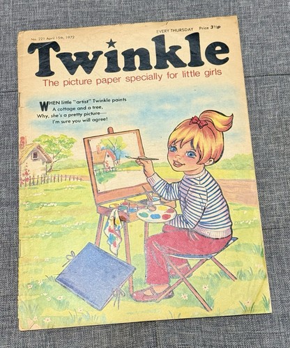 Twinkle vintage comic - -,