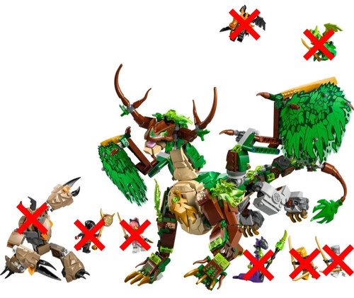 Lego ninjago the dragon - the,