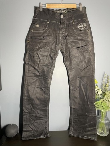 Police black trousers size - black,