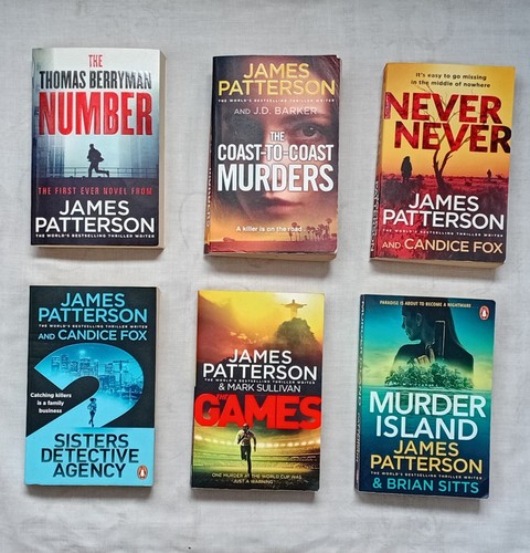 James patterson book pb - james, 6