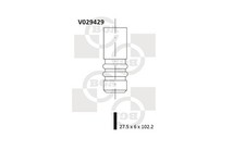 V029429 BGA EXHAUST VALVE FOR