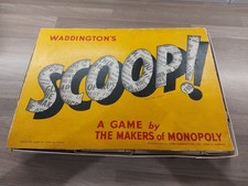 Scoop Board Game, Waddingtons