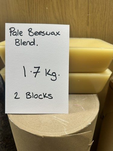 Recycled beeswax blocks - recycled,