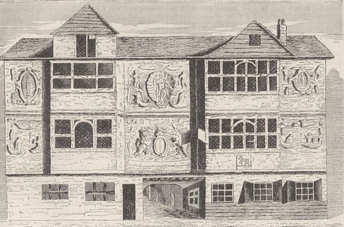 Southwark old houses - southwark., formerly