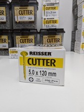 Reisser Cutter High Performance Wood Screws - 5.0 x 120mm (200pcs)
