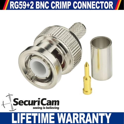 Bnc crimp connector rg59 - bnc,