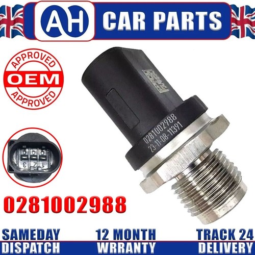 Fuel rail pressure sensor for - rail,