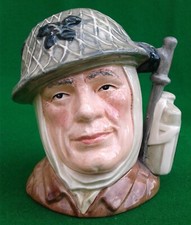 ROYAL DOULTON “THE SOLDIER” SMALL CHARACTER JUG - D6876.